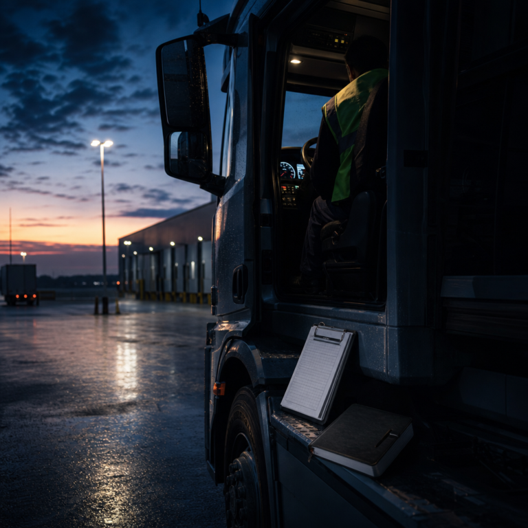 Amplitude chauffeur routier départ avant 5h : ce que dit la loi